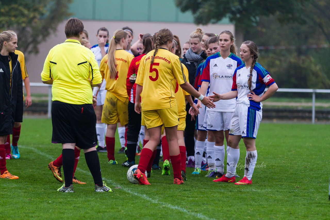 Bild 366 - B-Juniorinnen SV Henstedt Ulzburg - JSG Sdtondern : Ergebnis: 1:3